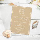 Recherche de sable de plage invitations Minimaliste