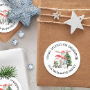 Recherche de père noël mignon autocollants Livraison spéciale