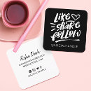 Recherche de suivre cartes visite Noir