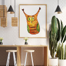 Recherche de oiseau orange posters Mignon