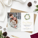 Recherche de monogram christmas vœux cartes Couple