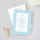 Recherche de garçons baptême invitations Baby boy
