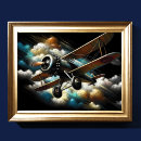 Recherche de avion antique art Biplane
