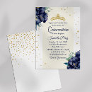 Recherche de diadème royal invitations Mes quinze ans