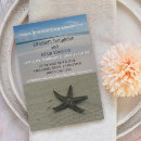 Recherche de beach destination mariage invitations Étoiles de mer