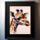 Suche nach abstrakte giraffe poster Bunt