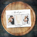 Suche nach elegante skripthochzeit danke dankeskarten Foto