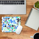 Suche nach geometrische formen mousepads Blau