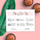 Suche nach muffins karten Bäckerei