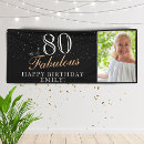 Recherche de 80th birthday posters Élégant
