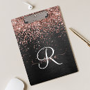 Suche nach rose gold klemmbrett Monogramm