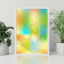 Recherche de abstrait contemporain posters Couleurs vives