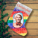 Recherche de drapeau gay pride chaussette de noël Lesbienne