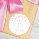 Recherche de point autocollants Baby shower fille