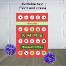 Recherche de slogan de noël cartes postales Typographie