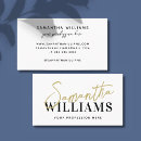 Recherche de typographie blanche cartes visite Simple
