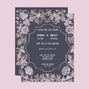 Recherche de floral pattern invitations Élégant