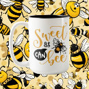 Recherche de mots doux tasses Abeille