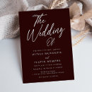 Suche nach maroon hochzeits einladungen Romantisch