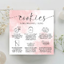 Recherche de cookies cartes visite Aquarelle