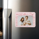 Recherche de rose rouge simple magnets Photo de famille