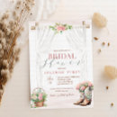 Recherche de western bridal shower invitations Floral
