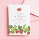 Recherche de fruits rouges invitations Mother to be