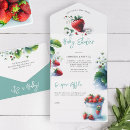 Recherche de partie fraise invitations Mother to be