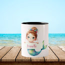 Recherche de mermaid tasses Créature marine