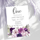 Recherche de purple floral anniversaire invitations Lavande