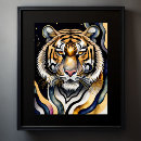 Suche nach schwarzer tiger poster Gold