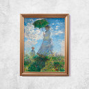 Recherche de femme parasol art Impressionniste