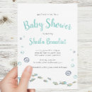Recherche de under the sea baby shower invitations Nautique