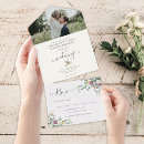 Recherche de greenery mariage invitations Floral