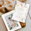Recherche de fleurs bohème invitations Calligraphie script