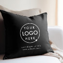 Recherche de votre logo ici coussins Customer