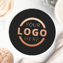 Recherche de rond dessous de verres Votre logo ici
