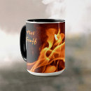 Recherche de flamme tasses Brillant