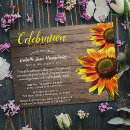 Recherche de tournesol rustique invitations Élégant