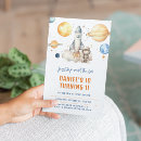 Recherche de premier de garçon anniversaire invitations Astronaute