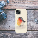 Suche nach rotkehlchen iphone hüllen Aquarell