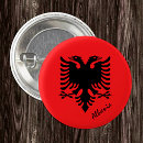 Recherche de drapeau albanie badges Patriotique