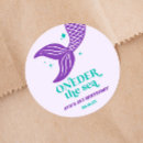 Recherche de par la mer autocollants Girl