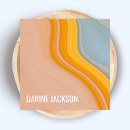 Recherche de pastel coloré cartes visite Minimaliste