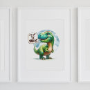 Suche nach tyrannosaurus poster Prähistorisch