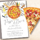 Recherche de bière pizza invitations Baby