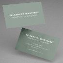 Recherche de personnelles cartes visite Customer