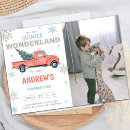 Recherche de red truck invitations Hiver