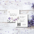 Recherche de fleur de lavande cartes visite Professionnel
