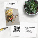 Suche nach persönlicher koch visitenkarten Ernährungsberater
